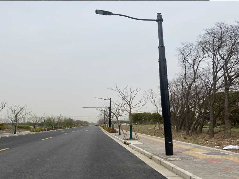 二七区上海综合杆 太阳能路灯工程